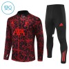 Liverpool Felpe da Allenamento Quarto-Zip 2025-26 Nera per Bambino